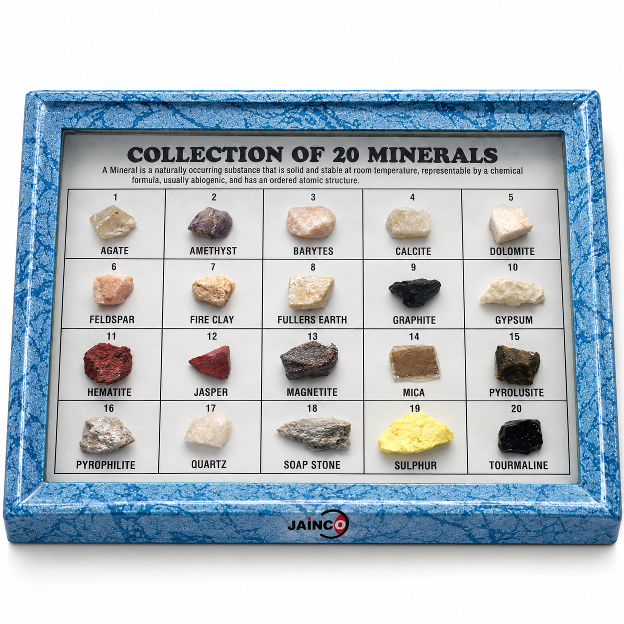 Thin Section of Minerals